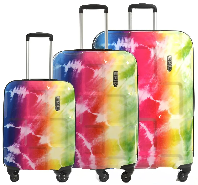 EPIC Crate EX Wildlife 3-Piece Luggage Set - Tie-Dye 