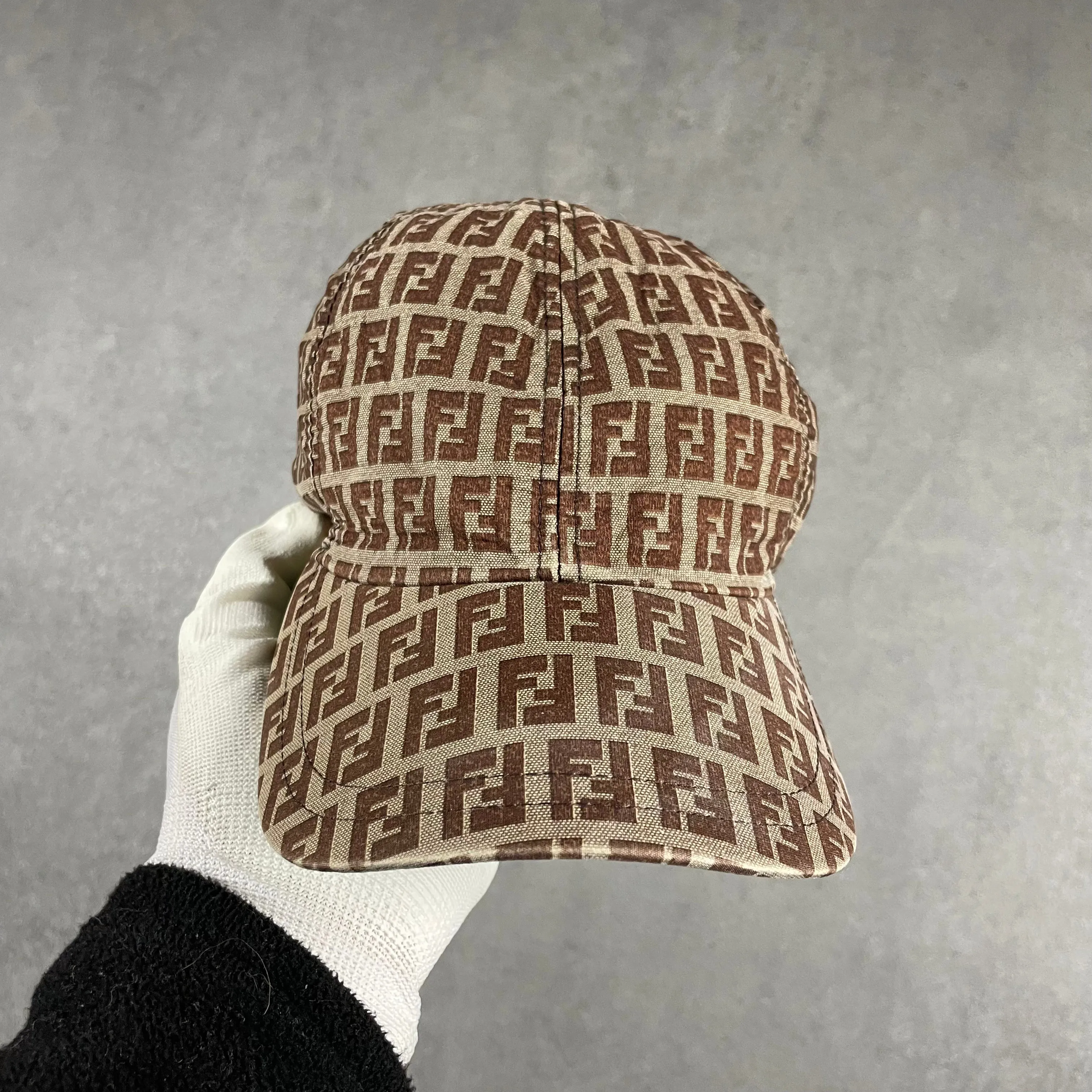 Fendi vintage monogram cap