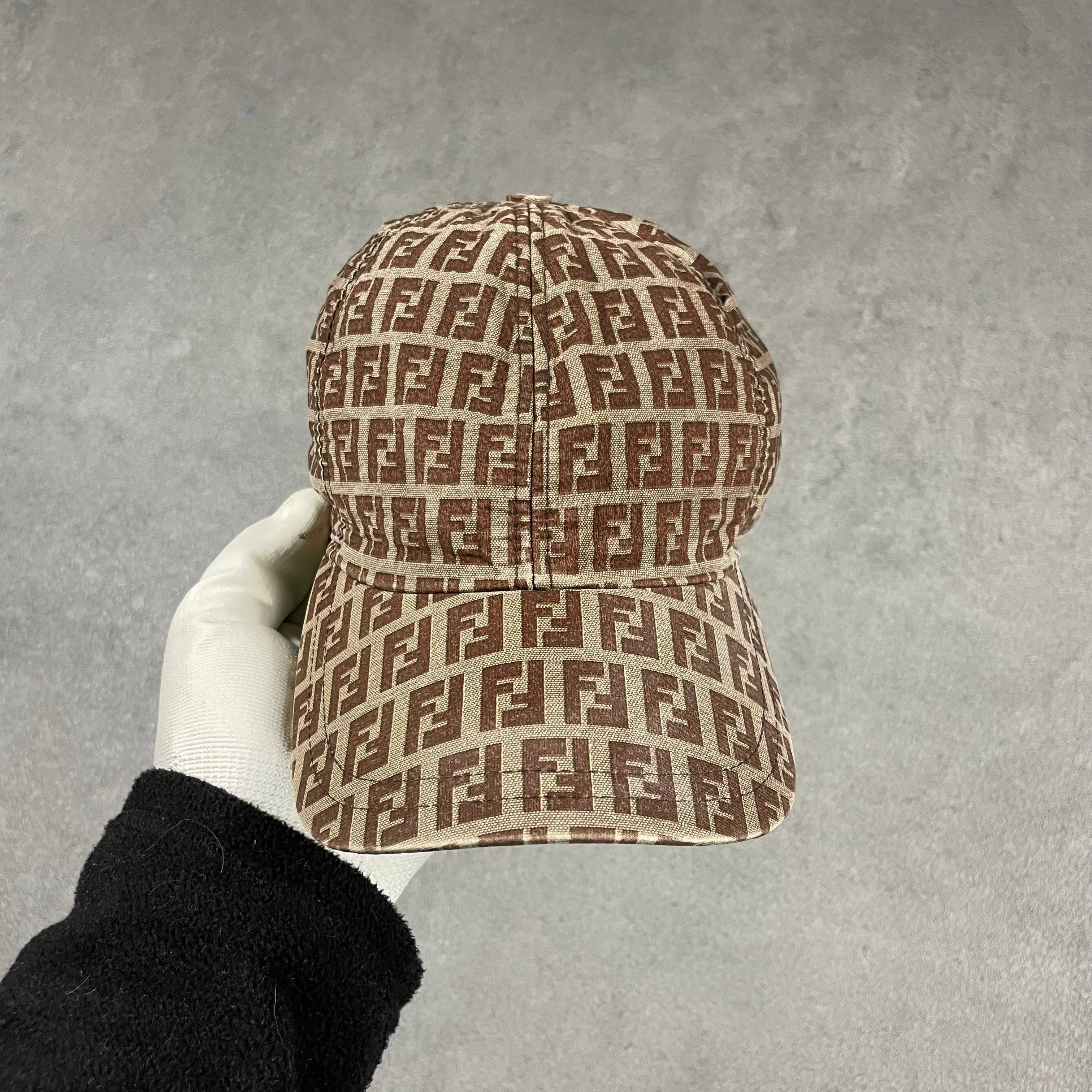 Fendi vintage monogram cap