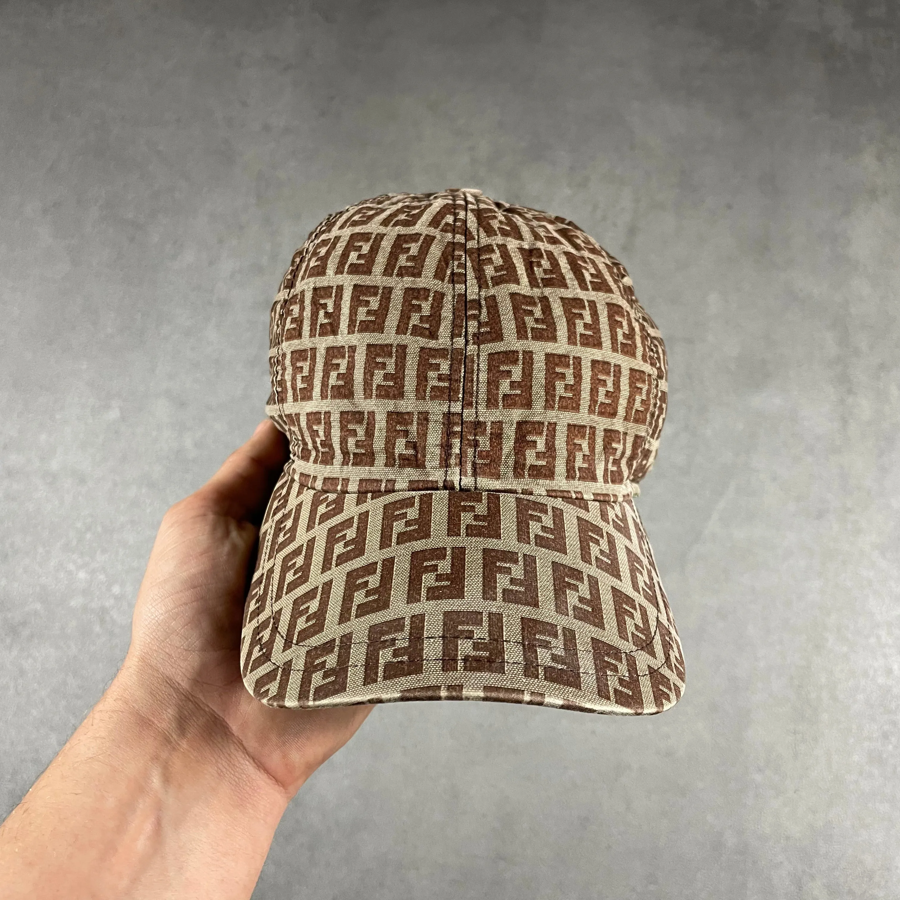 Fendi vintage monogram cap