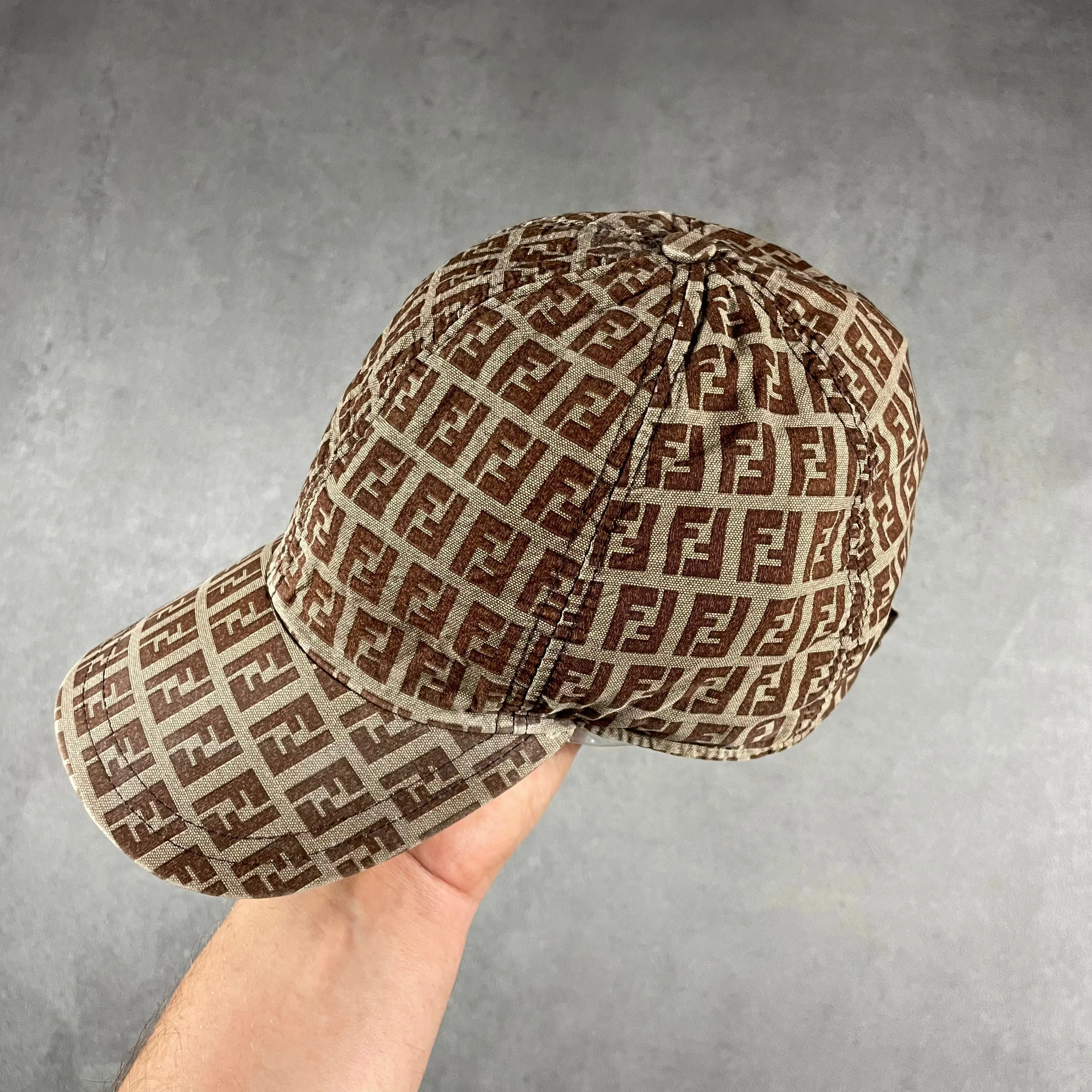 Fendi vintage monogram cap