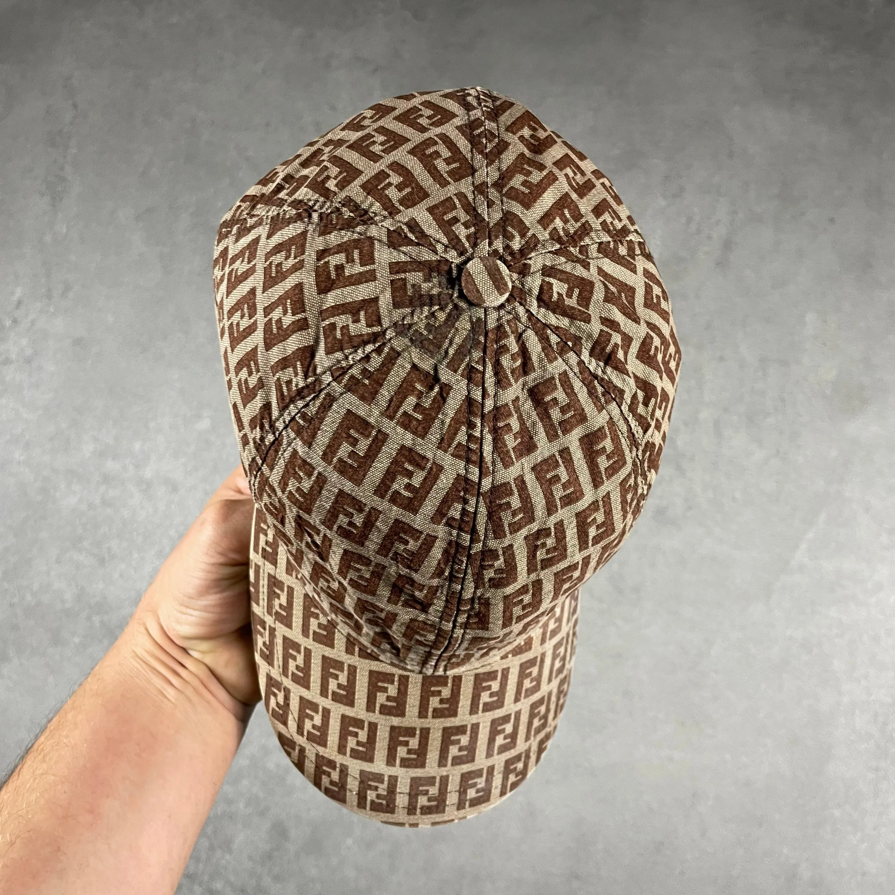 Fendi vintage monogram cap