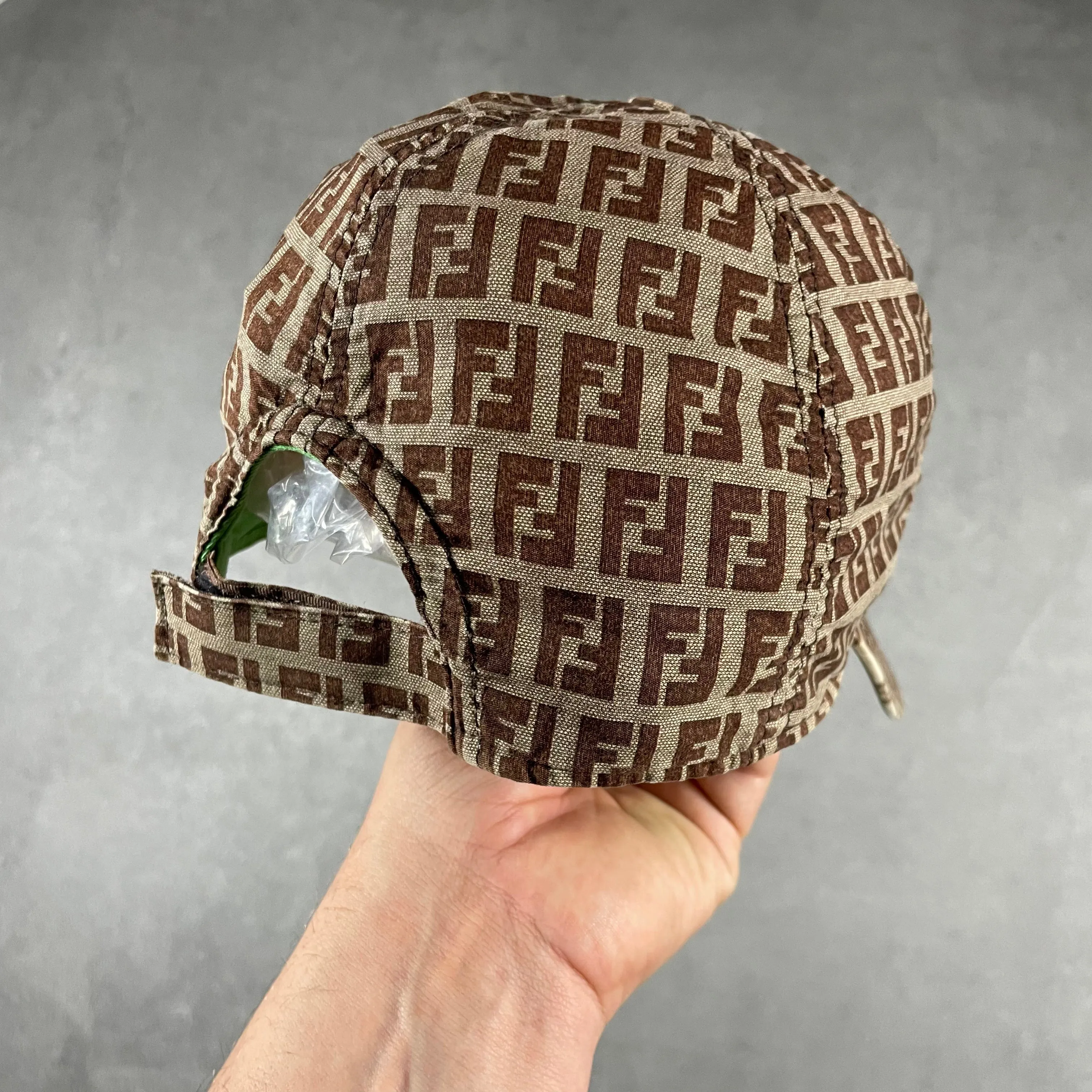 Fendi vintage monogram cap