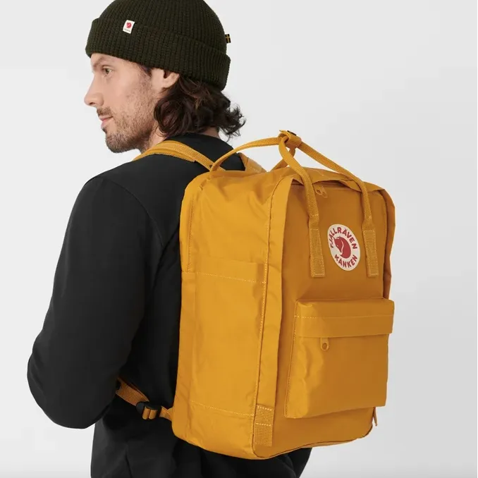 Fjallraven Kanken Laptop 15 Backpack in Black