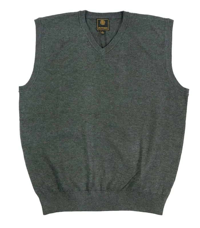 F/X Fusion Charcoal V-Neck Vest 