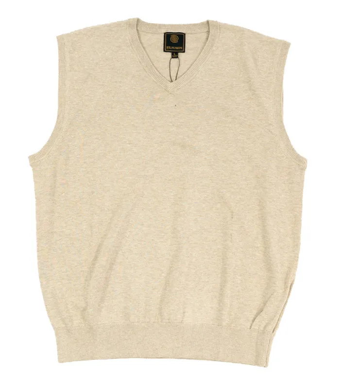 F/X Fusion Oatmeal V-Neck Vest 