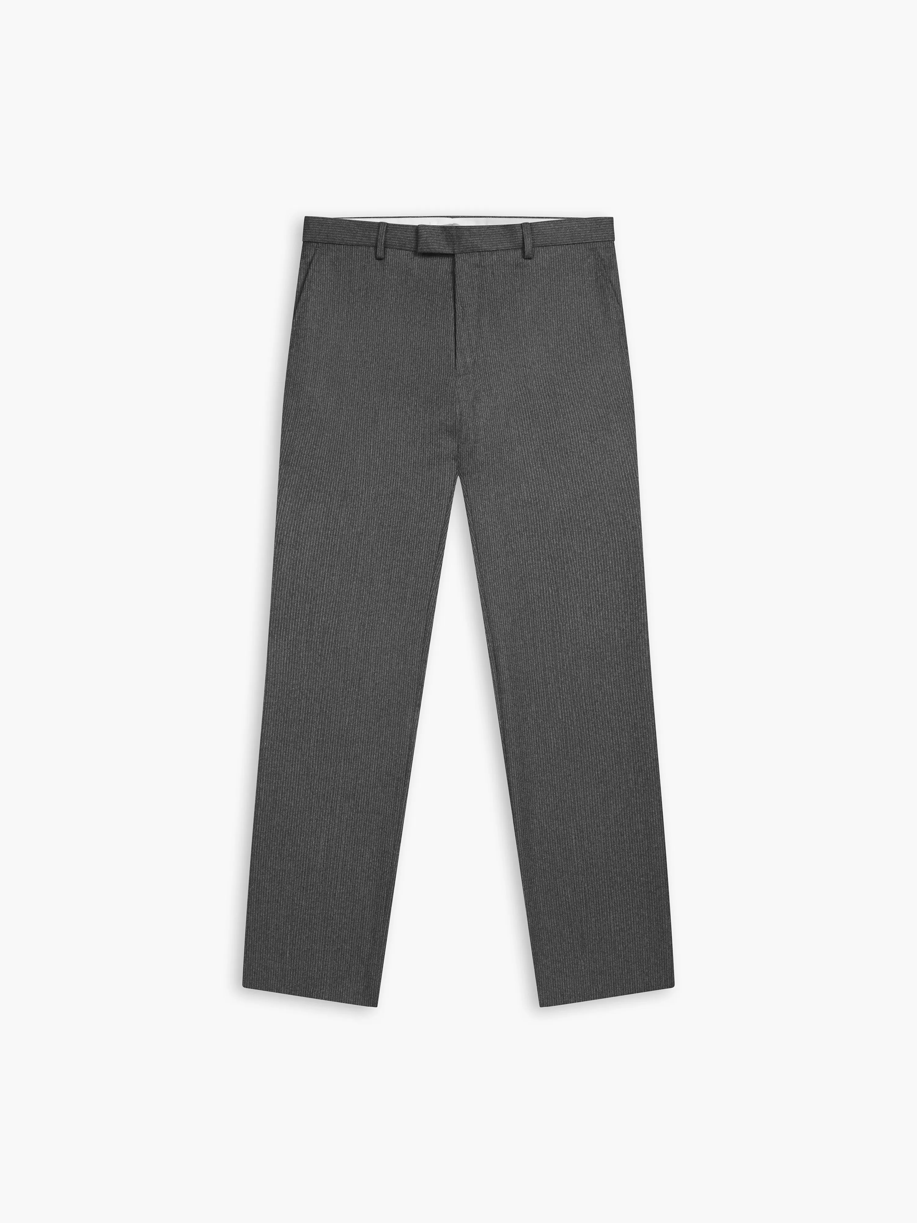 Gainsborough Slim Fit Charcoal Grey Pinstripe Trousers