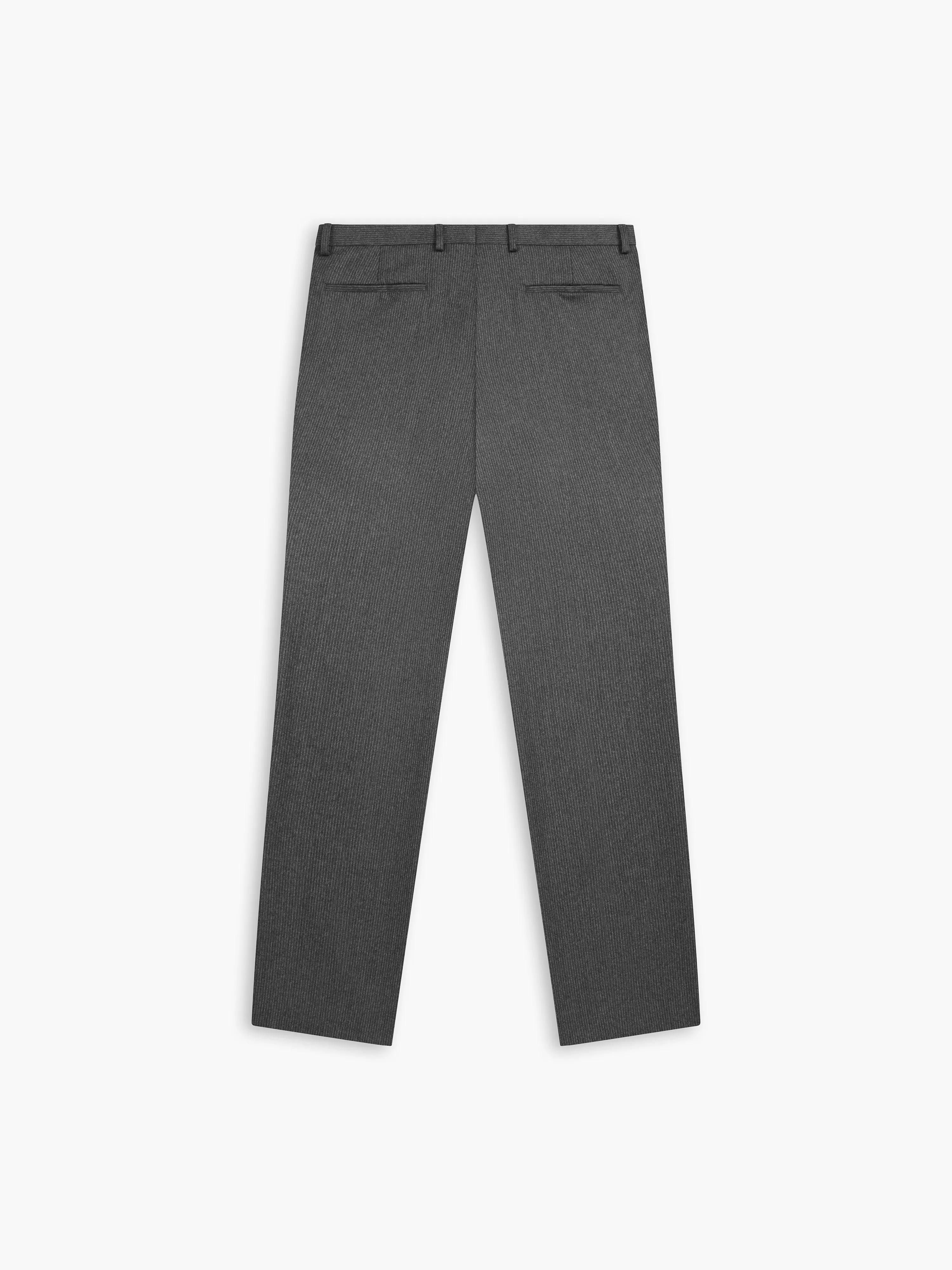 Gainsborough Slim Fit Charcoal Grey Pinstripe Trousers