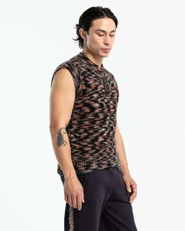 Gudea Vest - Black/Speckled White