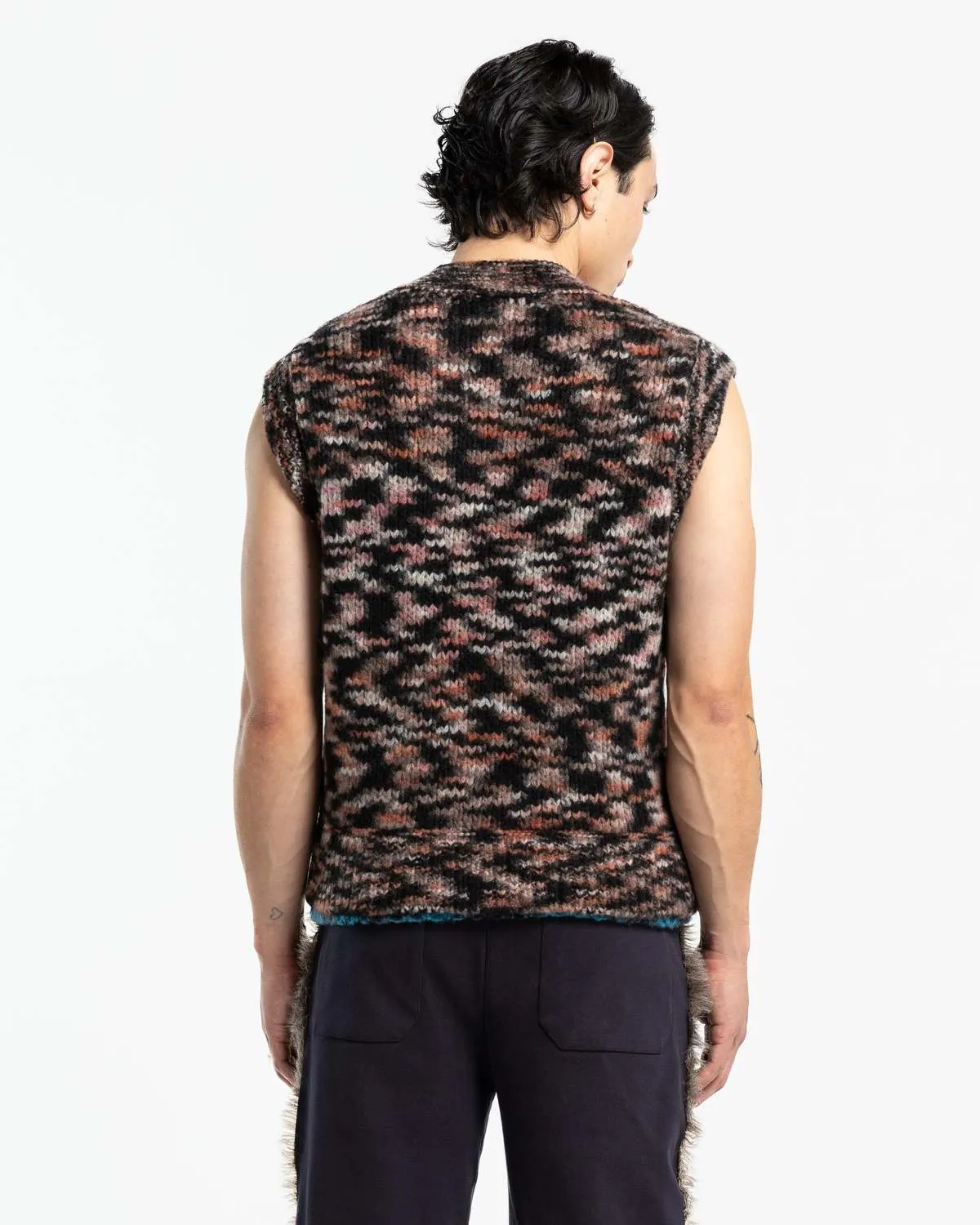 Gudea Vest - Black/Speckled White