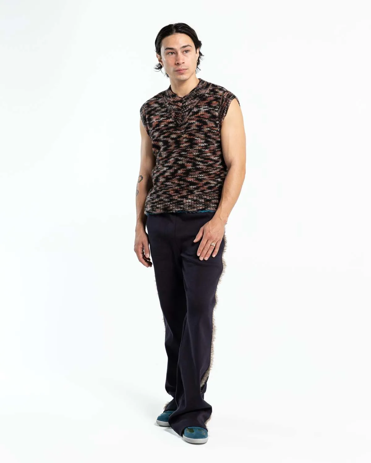 Gudea Vest - Black/Speckled White