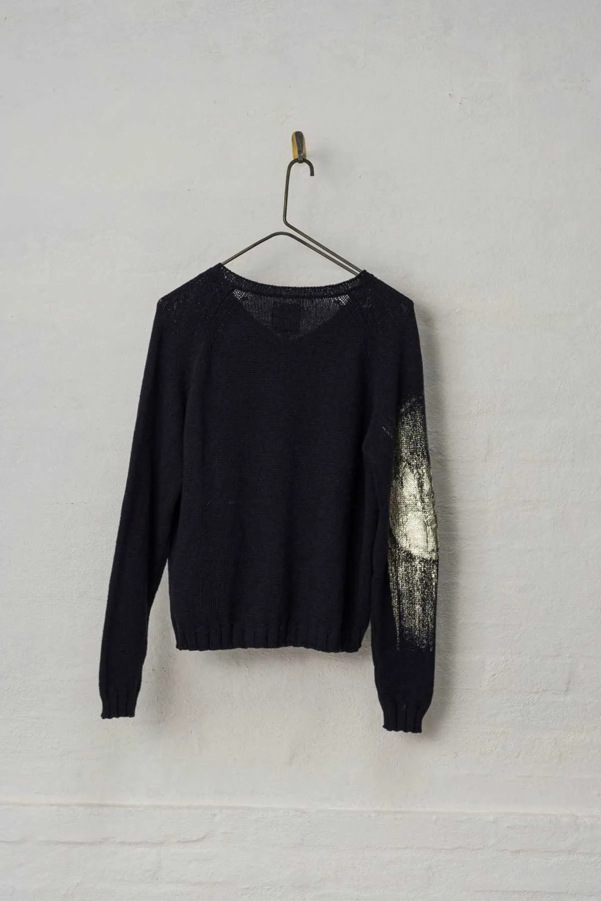 H+ Hannoh Wessel Kaori Metallic Applique Pullover - Antracite