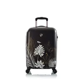 Heys America Oasis Fashion 21 Carry-on Spinner Luggage With TSA Lock (Black/Gold)