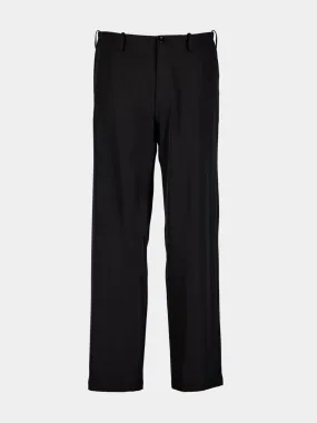 High-Waist Stitch Trousers