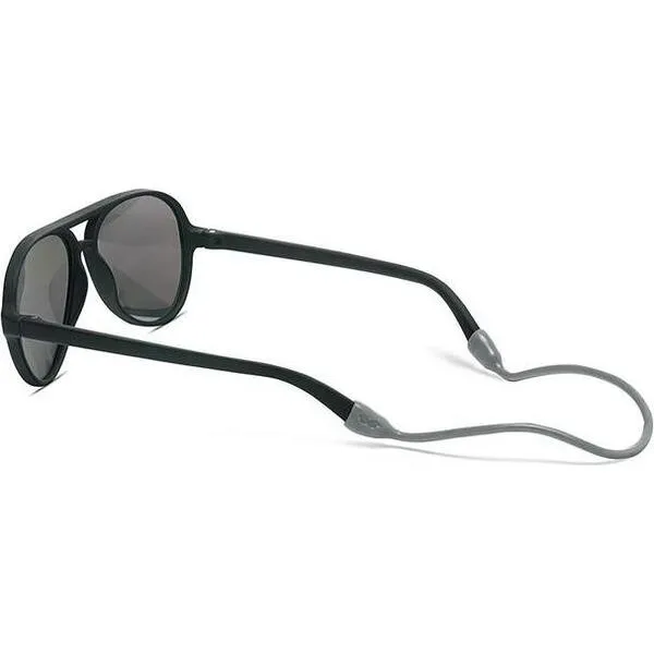 Hipsterkid Aviator Sunglasses, Black