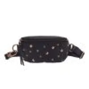 HOBO Fern Belt Bag Studded Black Women's