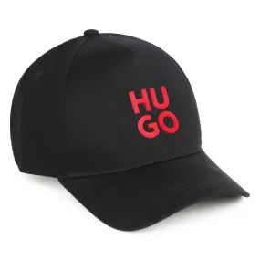 Hugo Cap Logo Black