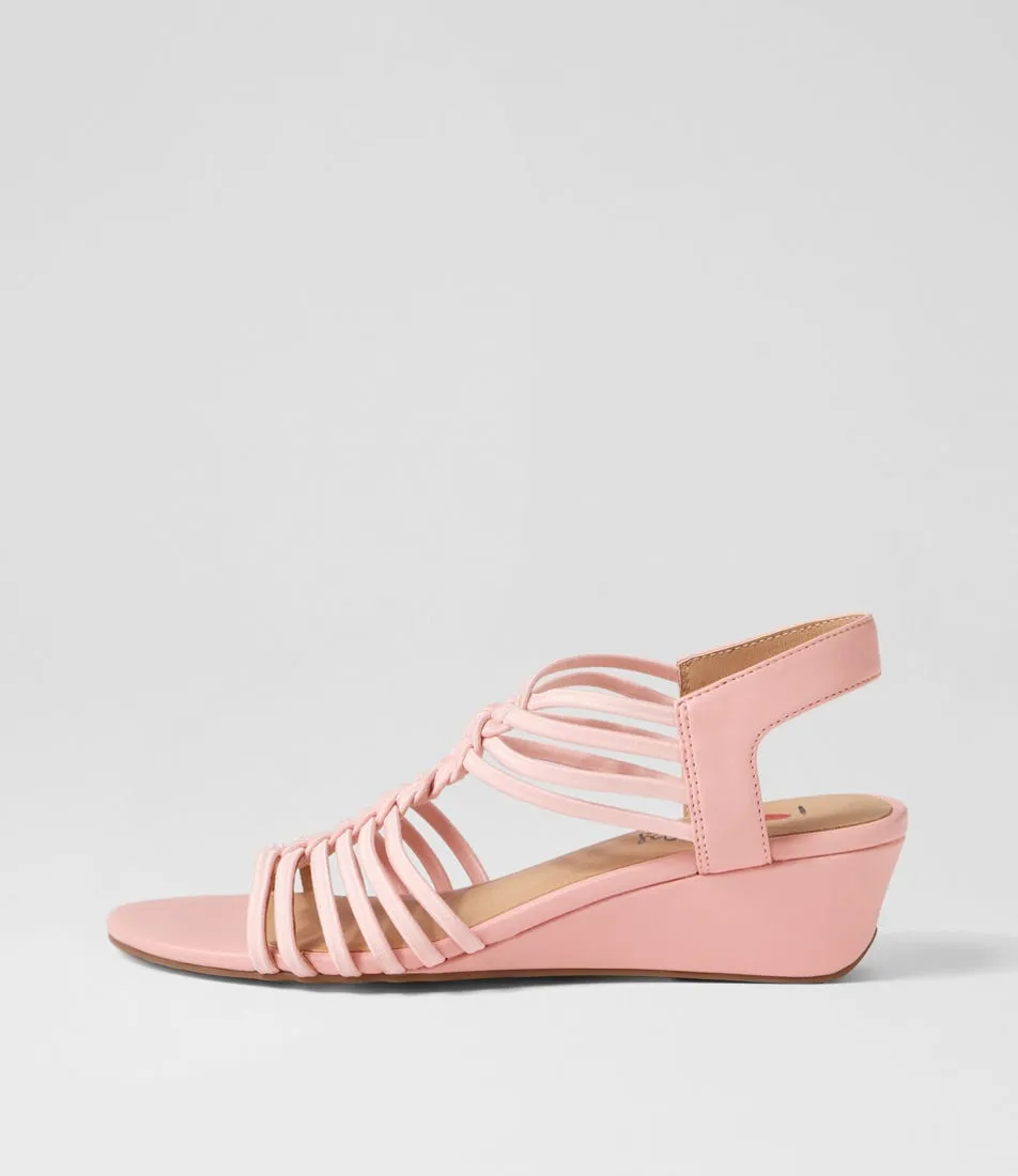 I LOVE BILLY Brinker Rose Elastic Sandals