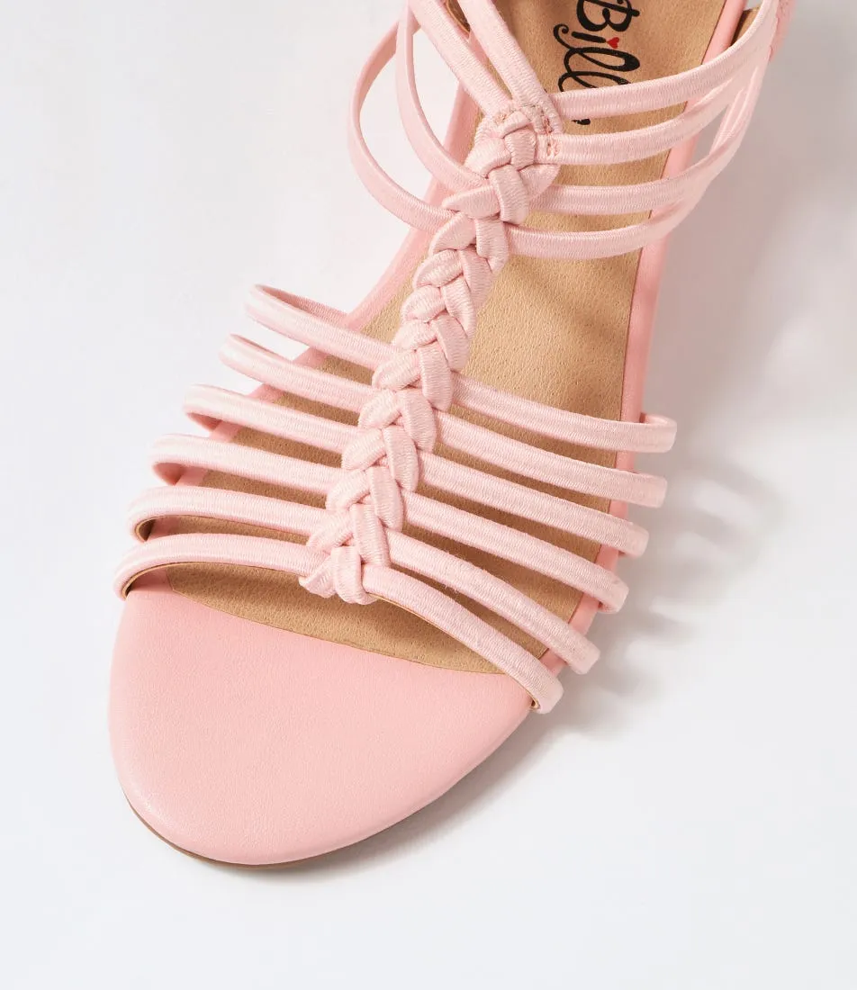 I LOVE BILLY Brinker Rose Elastic Sandals