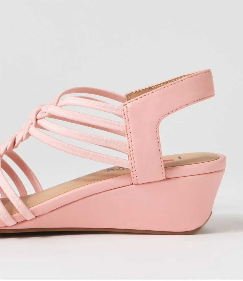 I LOVE BILLY Brinker Rose Elastic Sandals