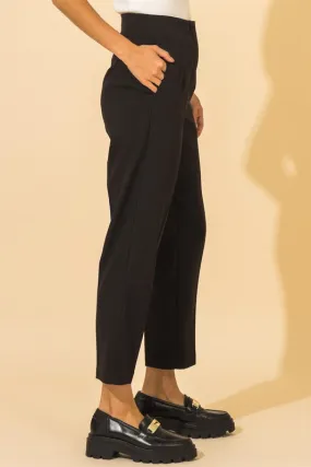 Iliana Tapered Leg Dress Pants - Black