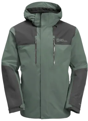 Jack Wolfskin Men's Jasper 2-Layer Jacket Hedge Green | Buy Jack Wolfskin Men's Jasper 2-Layer Jacket Hedge Green here