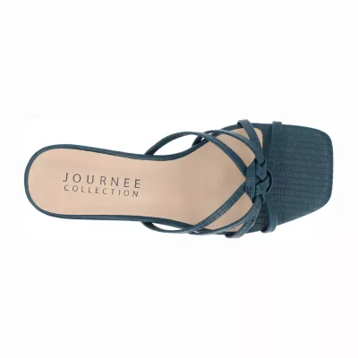 Journee Collection Womens Blayke Wedge Sandals