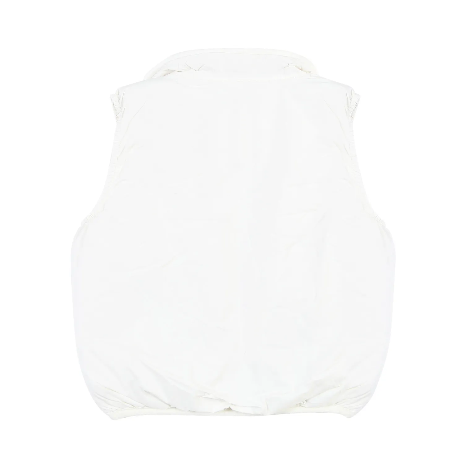 K-Way White And Ecru Rouland Orsetto Unisex Vest