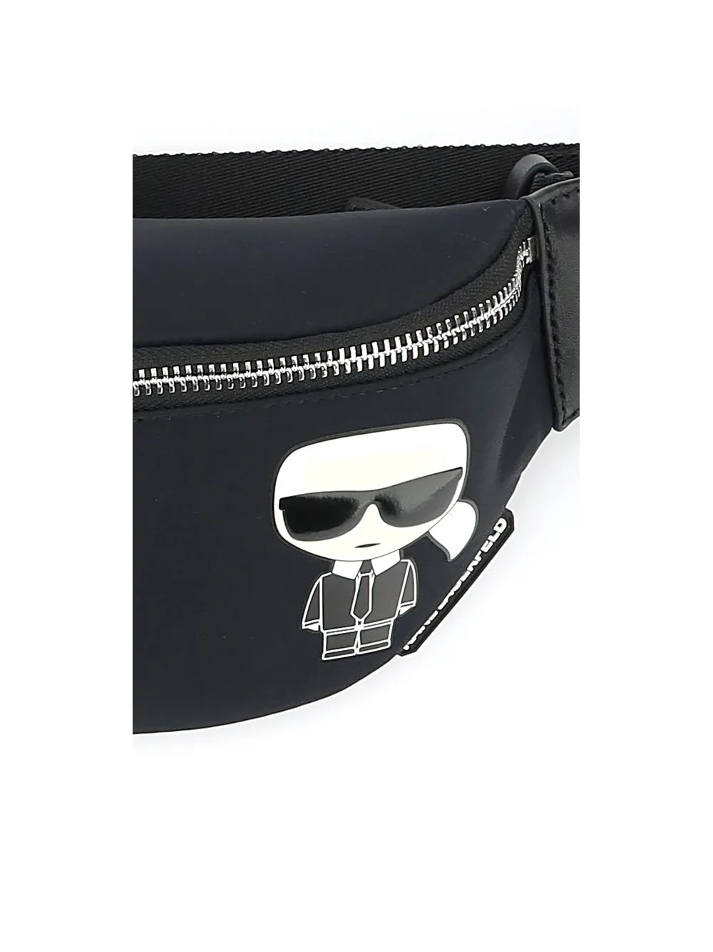 Karl Lagerfeld Ikonik Print Zipped Belt Bag