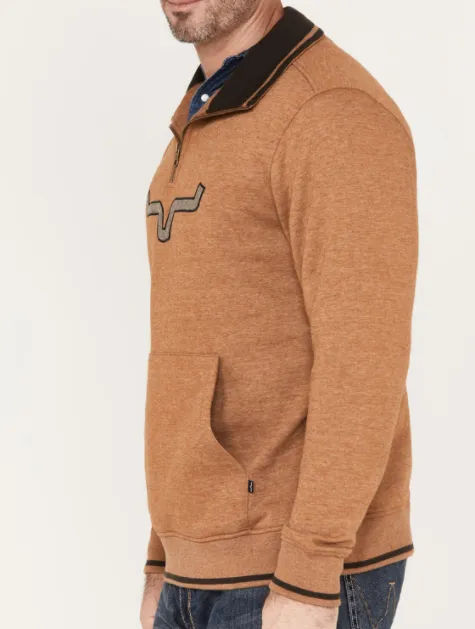 Kimes Ranch - Filmore Fleece Mens Pullover Sweatshirt - Rusty Heather