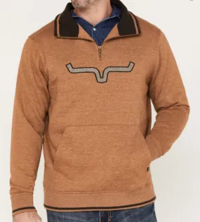 Kimes Ranch - Filmore Fleece Mens Pullover Sweatshirt - Rusty Heather