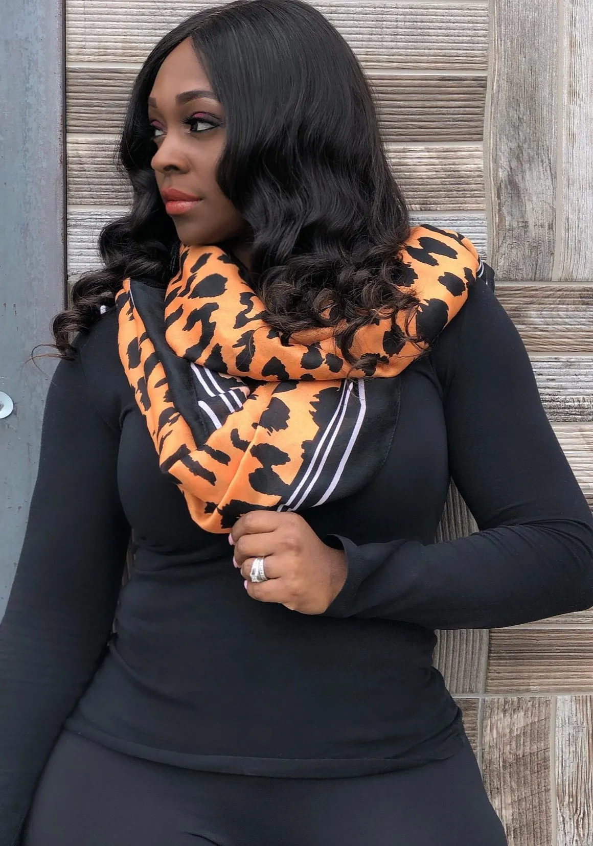 Lady Leopard Scarf