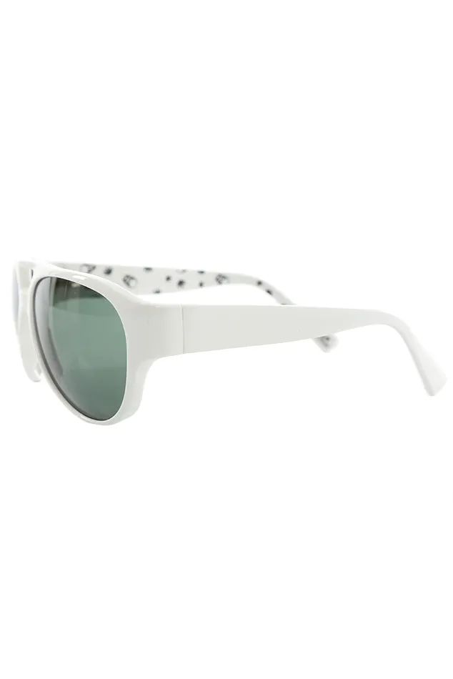 Leaf Sunglasses White