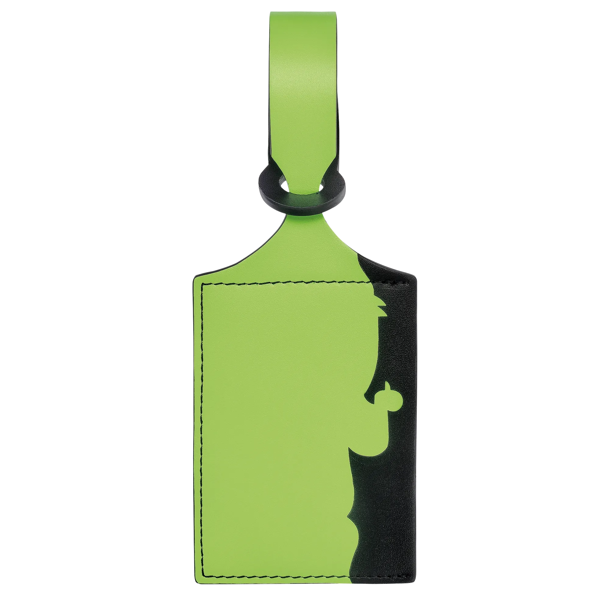 LGP Travel Luggage tag Green Light - Leather