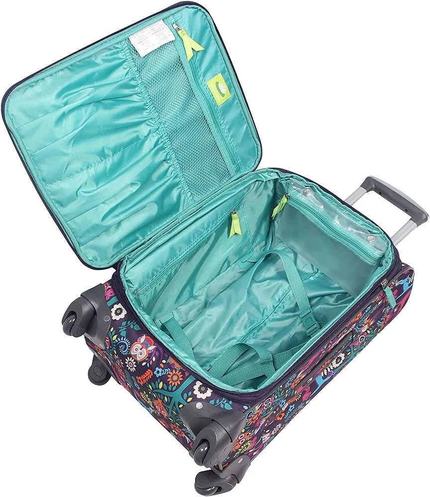 Lily Bloom Wildwoods 3-Piece Under Seat Luggage Set 