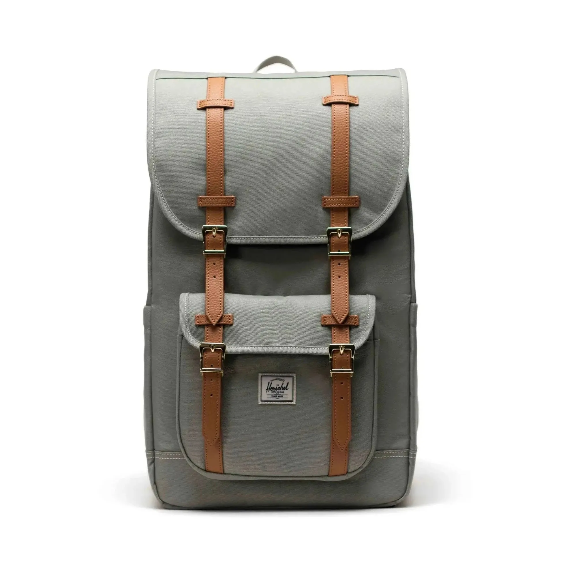 Little America Backpack (Seagrass + White Stitch)