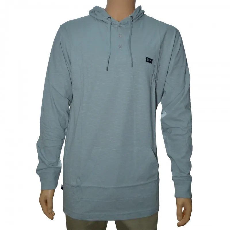 Longsleeve Hoodie Fourstar Landon - Grey Melange