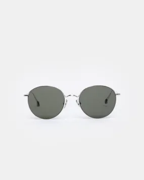 Madeleine Sunglasses in White Gold