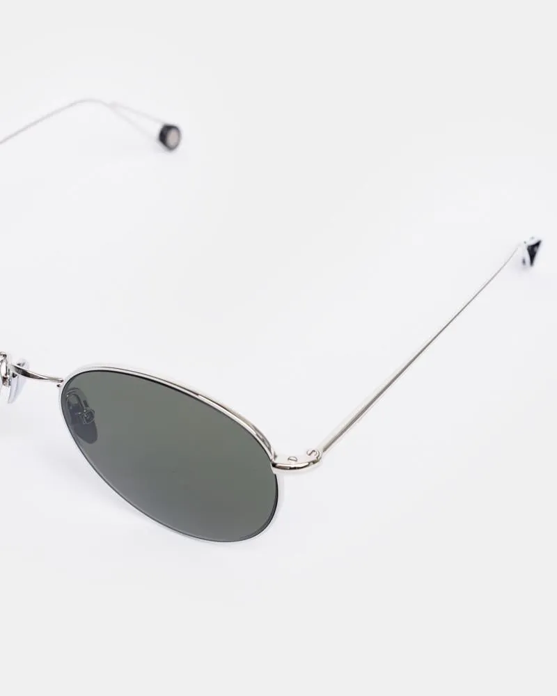 Madeleine Sunglasses in White Gold