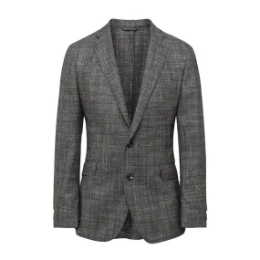 Men's Hackett, Mayfair Moulinet Glen Check Jacket in Moss Green