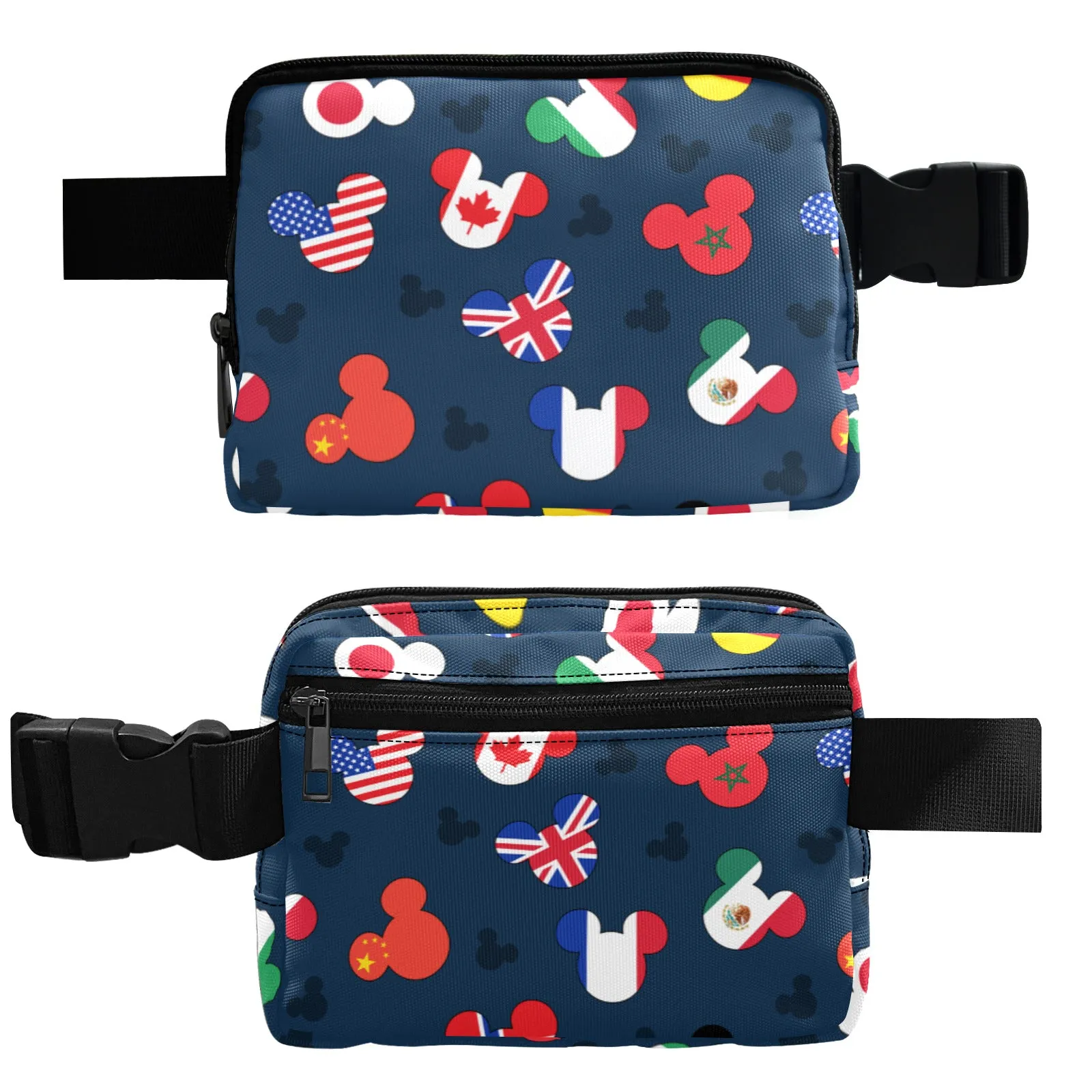 Mickey Flags Belt Bag