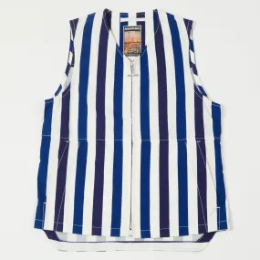 Mighty Mac Vest - Blue Stripe