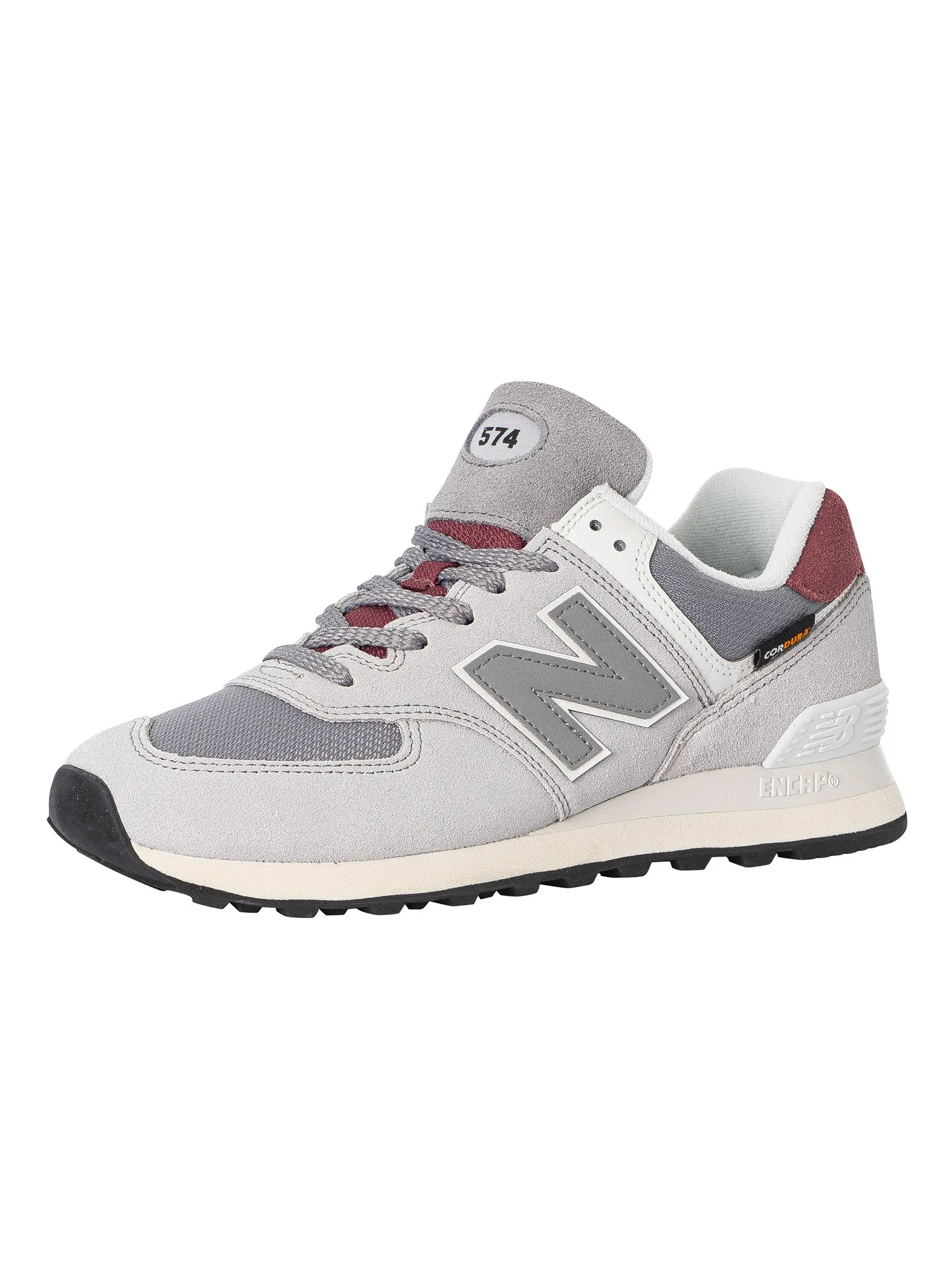 New Balance 574 Suede Trainers - Grey