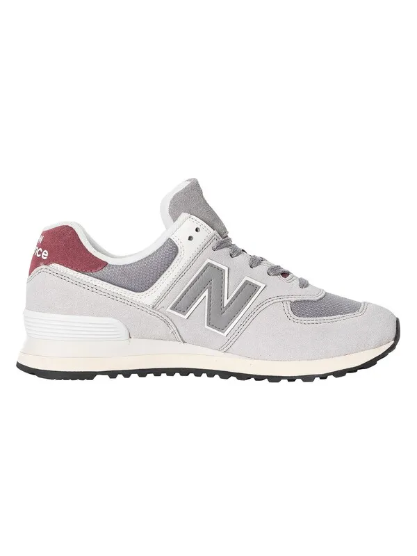 New Balance 574 Suede Trainers - Grey