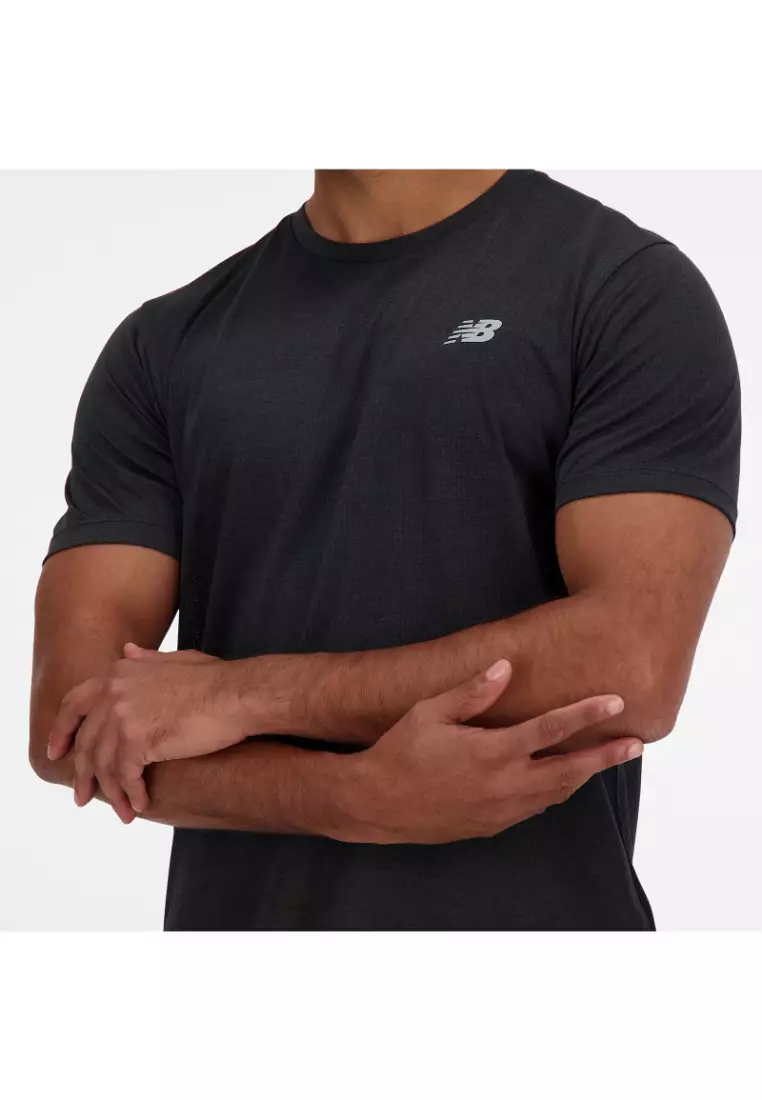 New Balance New Balance Mens Athletics T-Shirt - Black