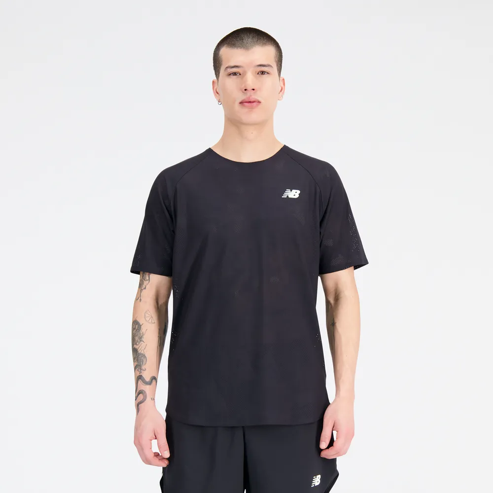 New Balance New Balance Q Speed Jaquard S/S T-Shirt  - Men's