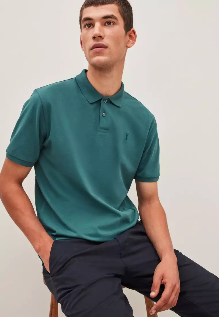 NEXT Pique Polo Shirt