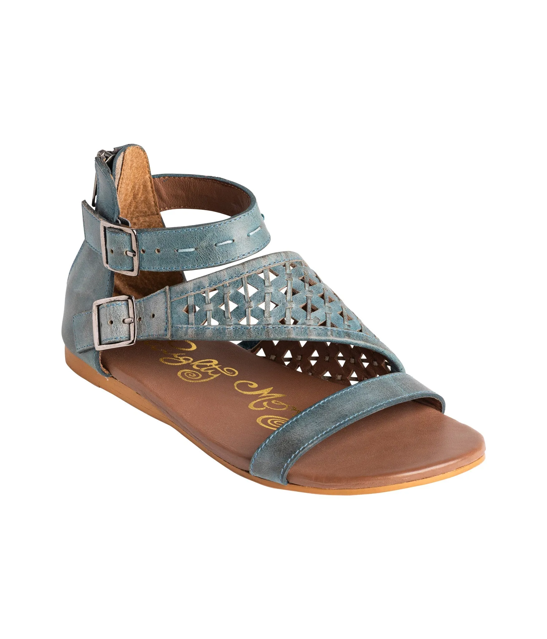 Nora Sandals in Teal