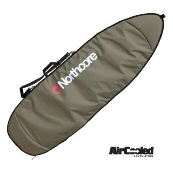 Northcore 6'8" "Aircooled Board Jacket" Shortboard Bag - Green