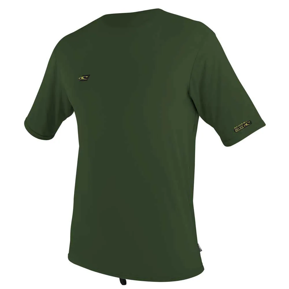 O'Neill Premium Skins Short Sleeve Rash vest - Dark Olive